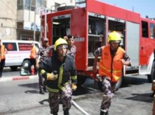 اندلاع حريق قرب منطقة الكرادة