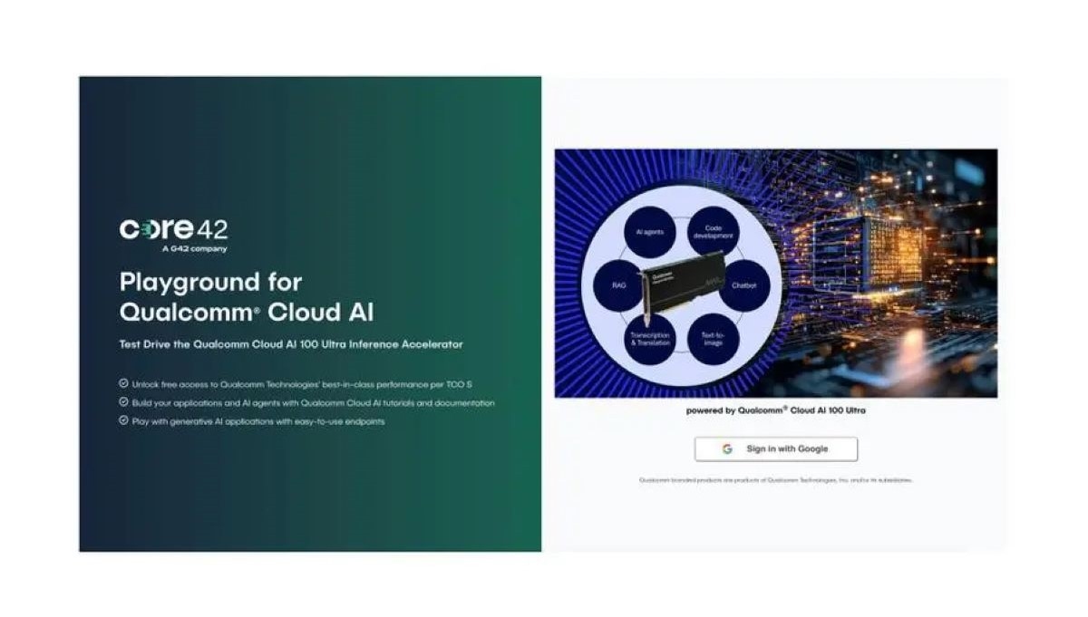 Core42 And Qualcomm Launch AI Playground Platform In UAE Data Centers