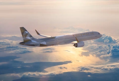 Etihad to upgrade flights to Kolkata to brand new A32LRs