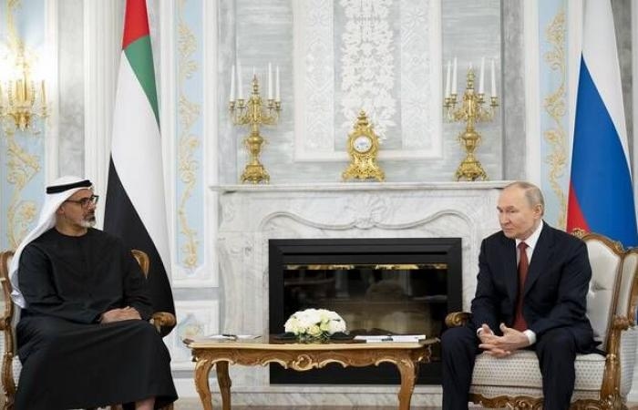إقتصاد : خالد بن محمد بن زايد يبحث مع بوتين علاقات التعاون في إطار الاتحاد الأوراسي
