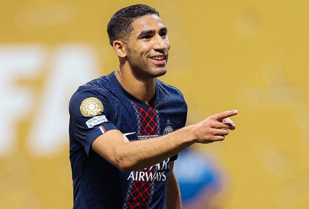 حكيمي يفرض نفسه على التشكيلة المثالية لثمن نهائي مونديال الأندية