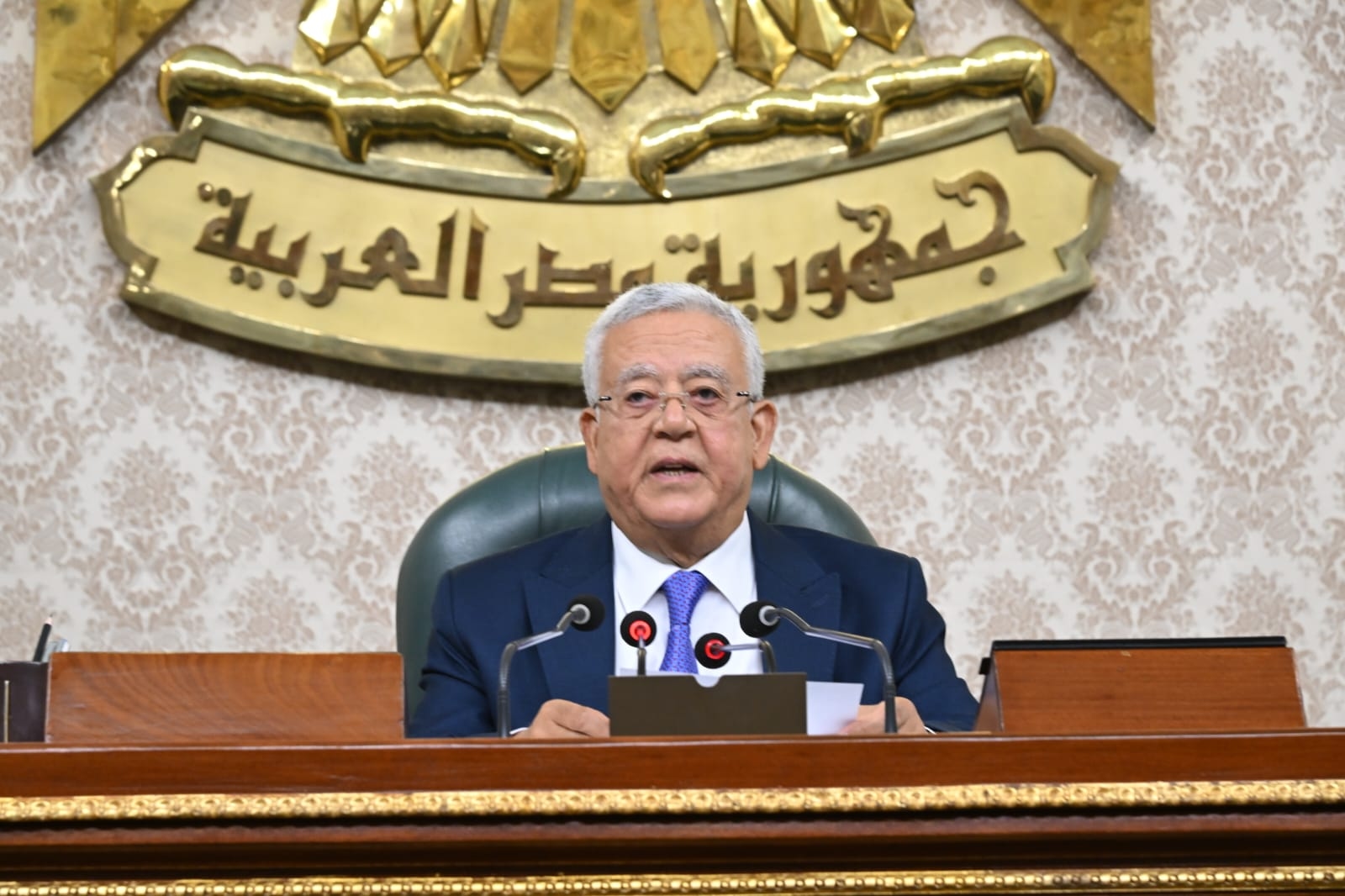 شهد إقرار 186 قانونًا و63 اتفاقية.. رئيس مجلس النواب يعلن فض دور الانعقاد الخامس
