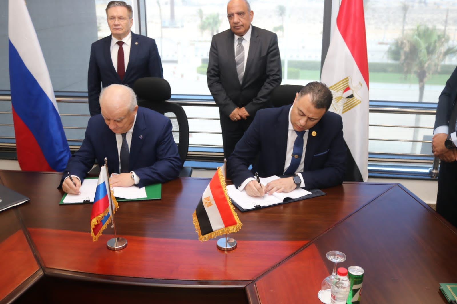 مصر وروسيا توقعان بروتوكولا مكملًا لاتفاقية إنشاء محطة الضبعة النووية