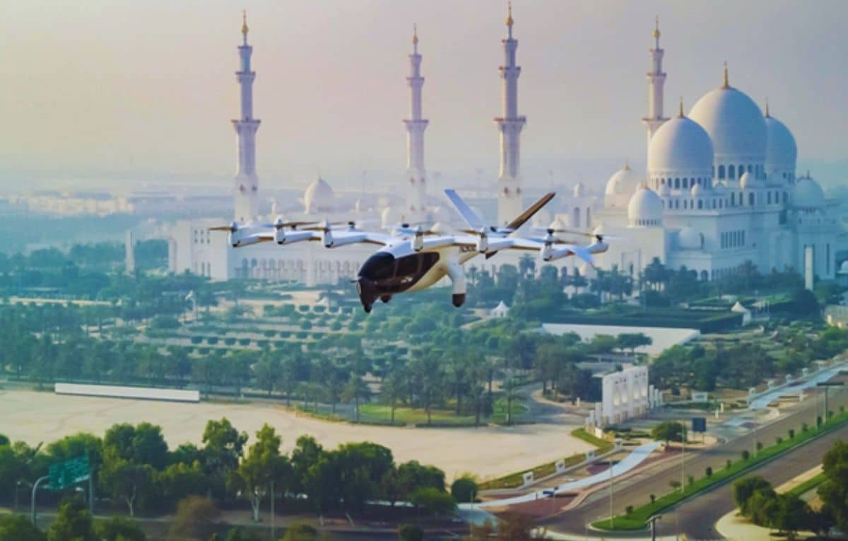 التاكسي الجوي في أبوظبي.. تحول نوعي في مستقبل التنقل