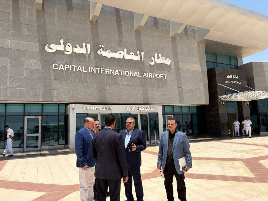 جولة تفقدية للجنة العليا للتفتيش الأمني والبيئي بمطار العاصمة