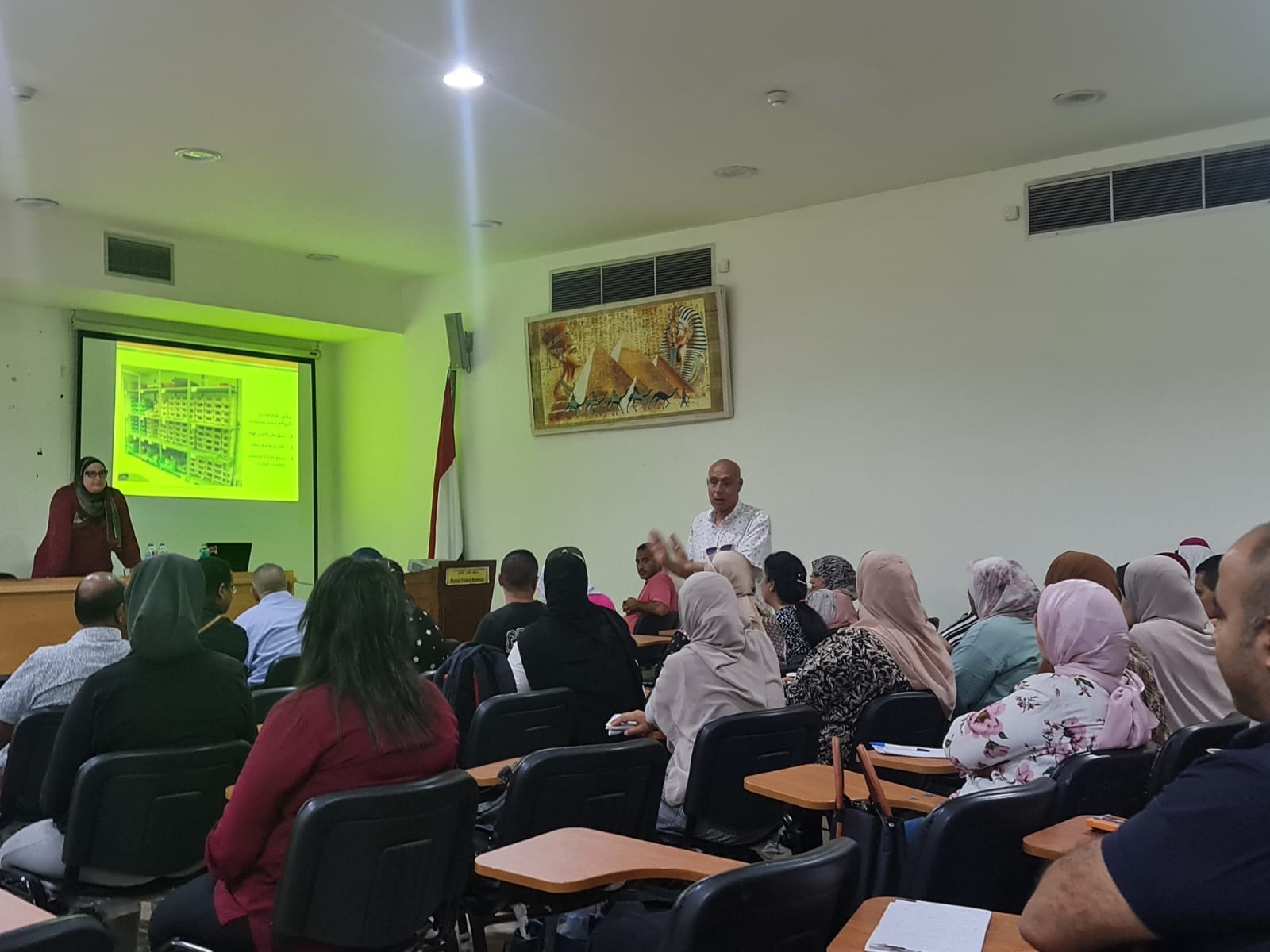 إعاده تنظيم المخازن المتحفية' ورشة عمل بمتحف المنيل