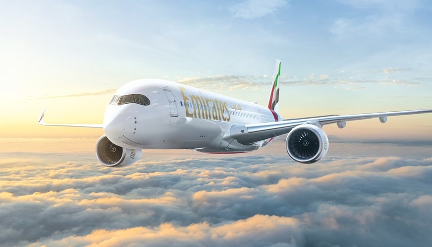 طيران الإمارات تشغل طائرات إيرباص A350 على رحلاتها إلى الدمام بالسعودية