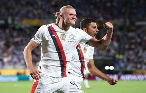 هالاند يطمح بحصد المزيد من الإنجازات في عامه الرابع مع مانشستر سيتي