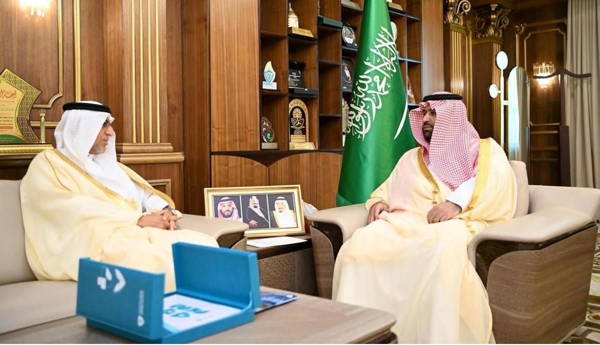 أمير جازان يستقبل محافظ الهيئة السعودية للمواصفات والمقاييس والجودة