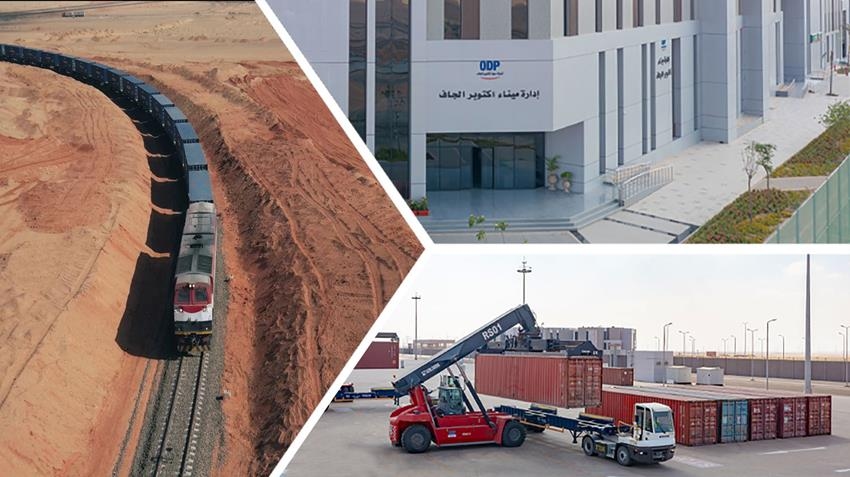 تعرف على دور ميناء أكتوبر الجاف في تخزين البضائع المستوردة