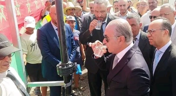 تدشين محطة لتحلية المياه بجماعة ميات بقلعة السراغنة