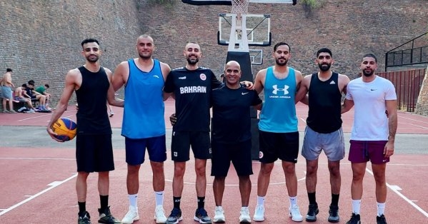 فريق السيف البحريني ينخرط في معسكر صربيا استعدادًا لجولات بطولة العالم لكرة السلة 3x3