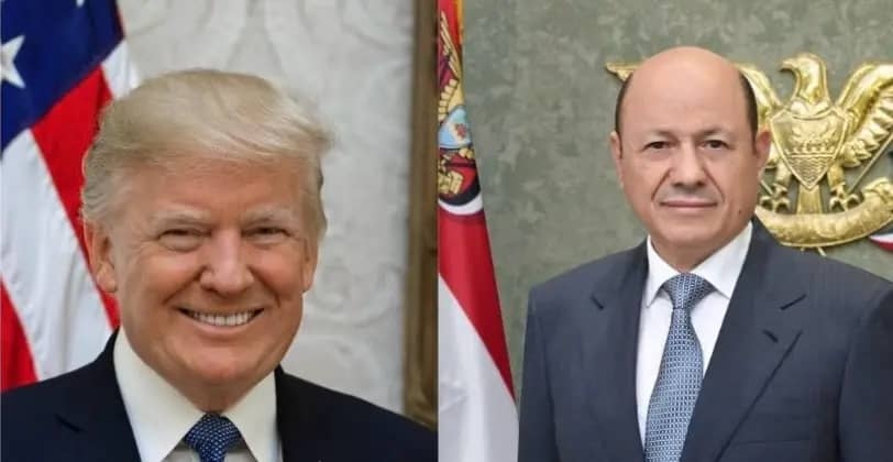 الرئيس العليمي يهنئ الرئيس ترمب بذكرى استقلال الولايات المتحدة