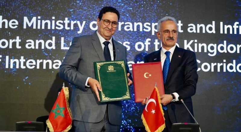 المغرب وتركيا يوقعان بإسطنبول على مذكرتي تفاهم حول السلامة الطرقية والممرات البحرية