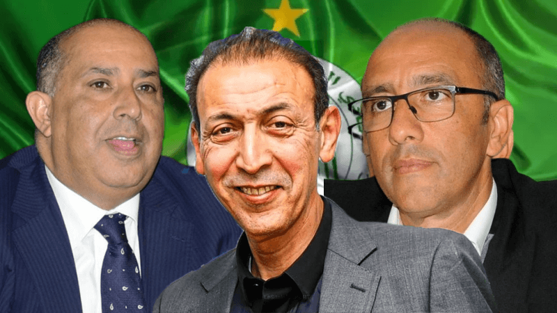 حسبان، الزيات، بيراوين،.... من سيعتلي كرسي رئاسة الرجاء الرياضي؟