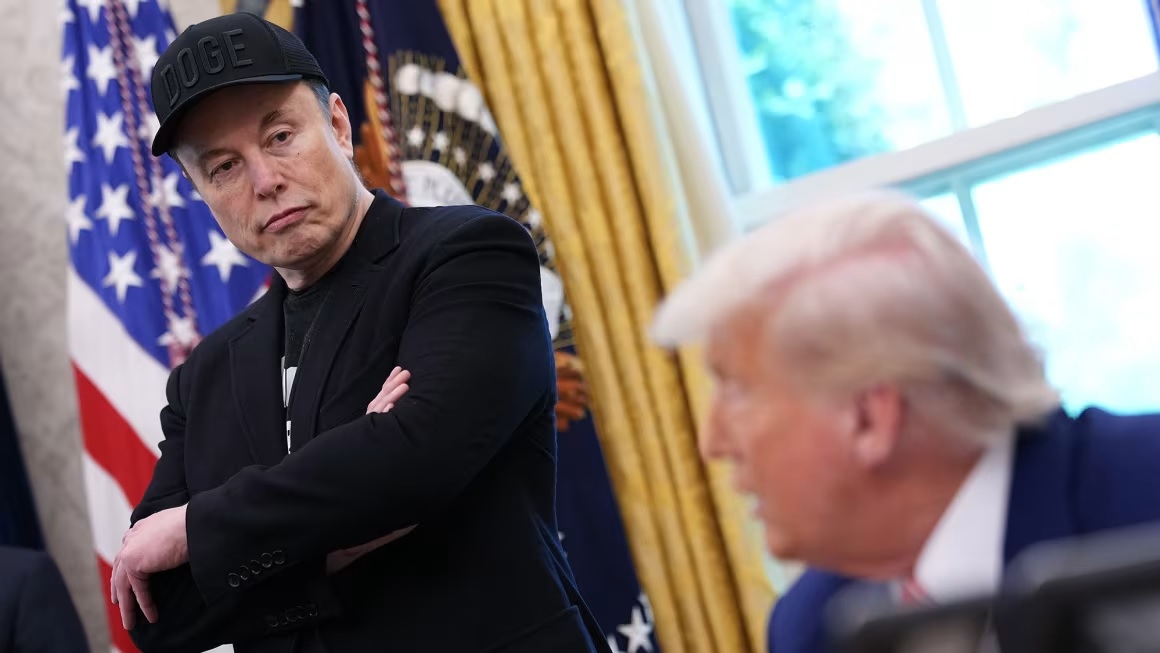 Elon Musk and Donald Trump are fighting again