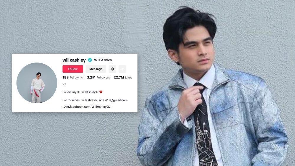 Will Ashley reaches more than 3M followers on TikTok