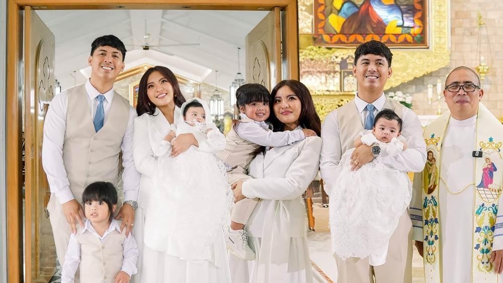 Cong TV and Viy Cortez's daughter Tokyo Athena gets baptized