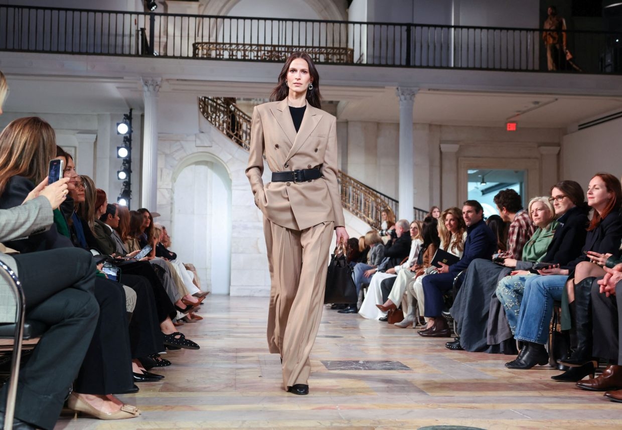 Big pants, bold statements: Does fashion turn to drama in uncertain times?