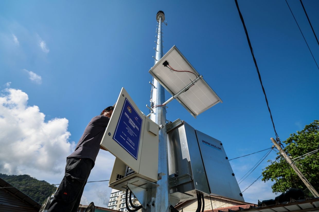 Tsunami warning systems in Penang upgraded to allow faster alerts