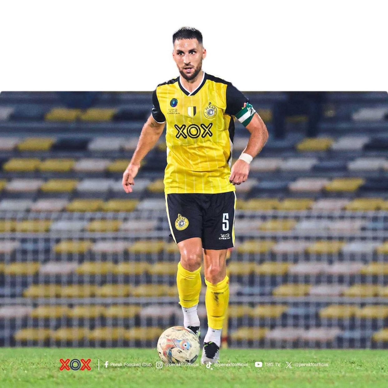 Captain Luciano wants Perak to show respect and pay up players' wages