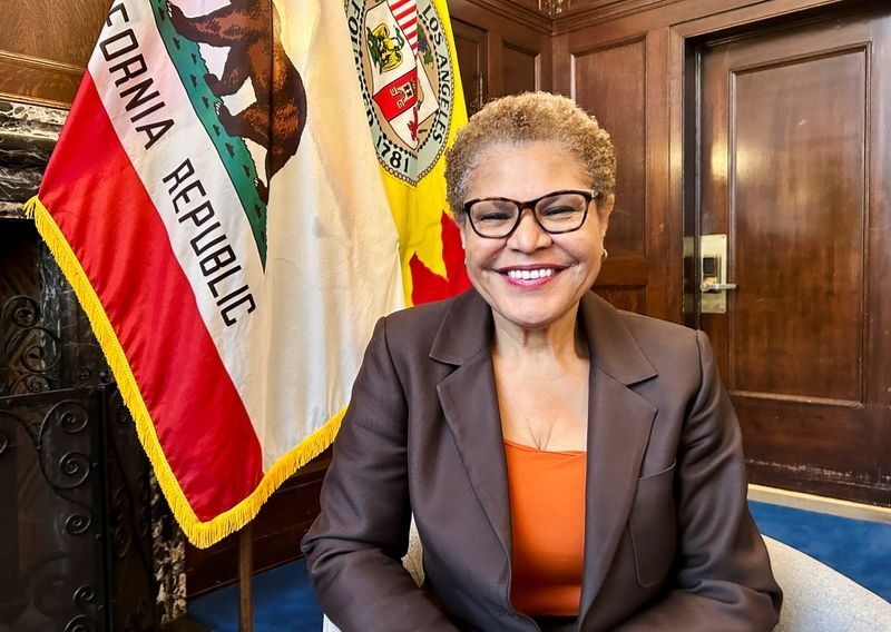 Olympics-LA Games give city an opportunity to improve, Mayor Bass says