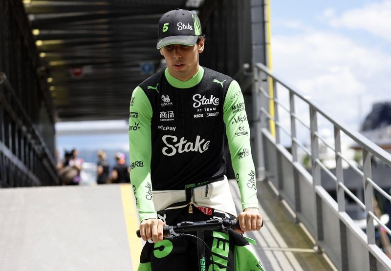 Motor racing-Brazilian Bortoleto feels the weight of history in Monaco