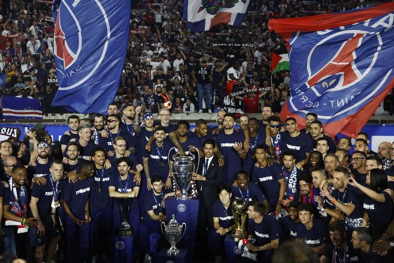 Soccer-TikTokers spend 27 hours in stadium toilet to watch Champions League final for free