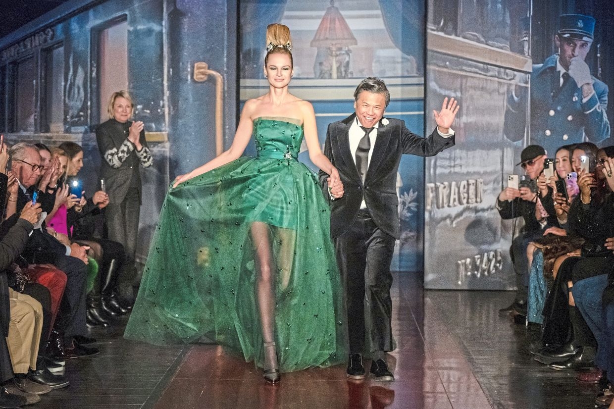 'Doing what I love': Malaysian fashion designer Zang Toi is living his best life