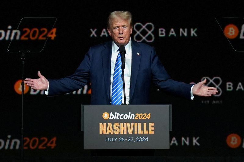 Trump Media seeks SEC approval for bitcoin and ethereum ETF