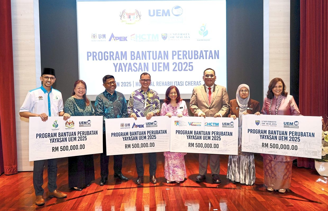 YAYASAN UEM BOOSTS LIFESAVING MEDICAL AID WITH RM2MIL CONTRIBUTION