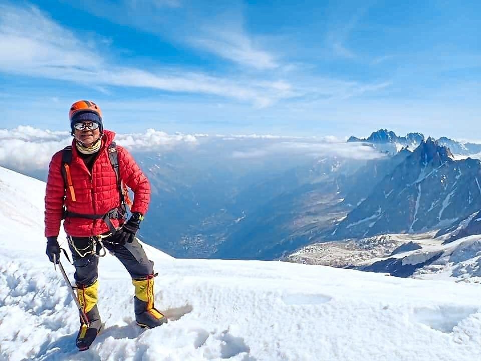 No summit is too high for this senior Malaysian mountaineer