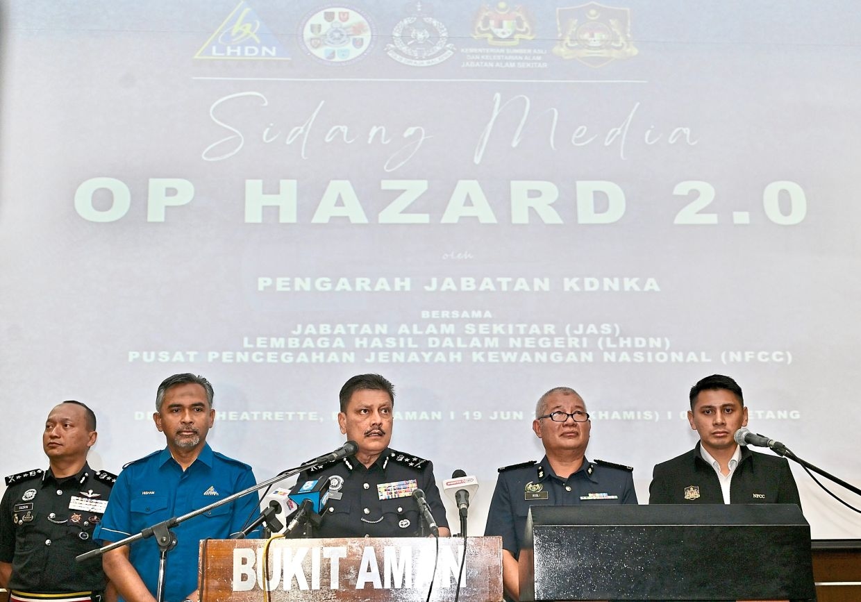 RM500mil worth of illegal e-waste seized