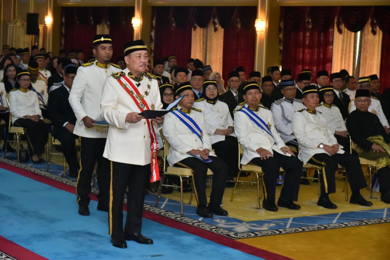 Hajiji highlights Sabah's progress at state honours ceremony