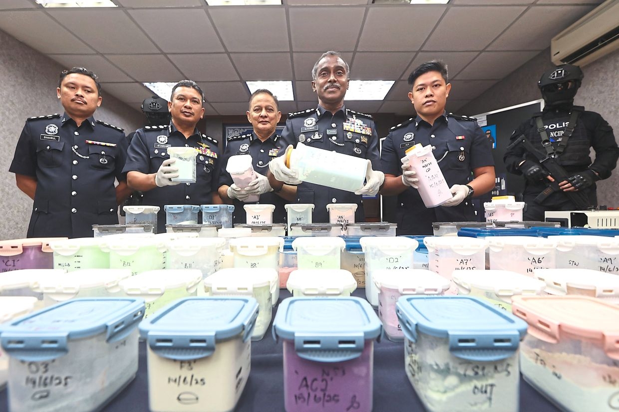 RM6mil worth of drugs seized in raids