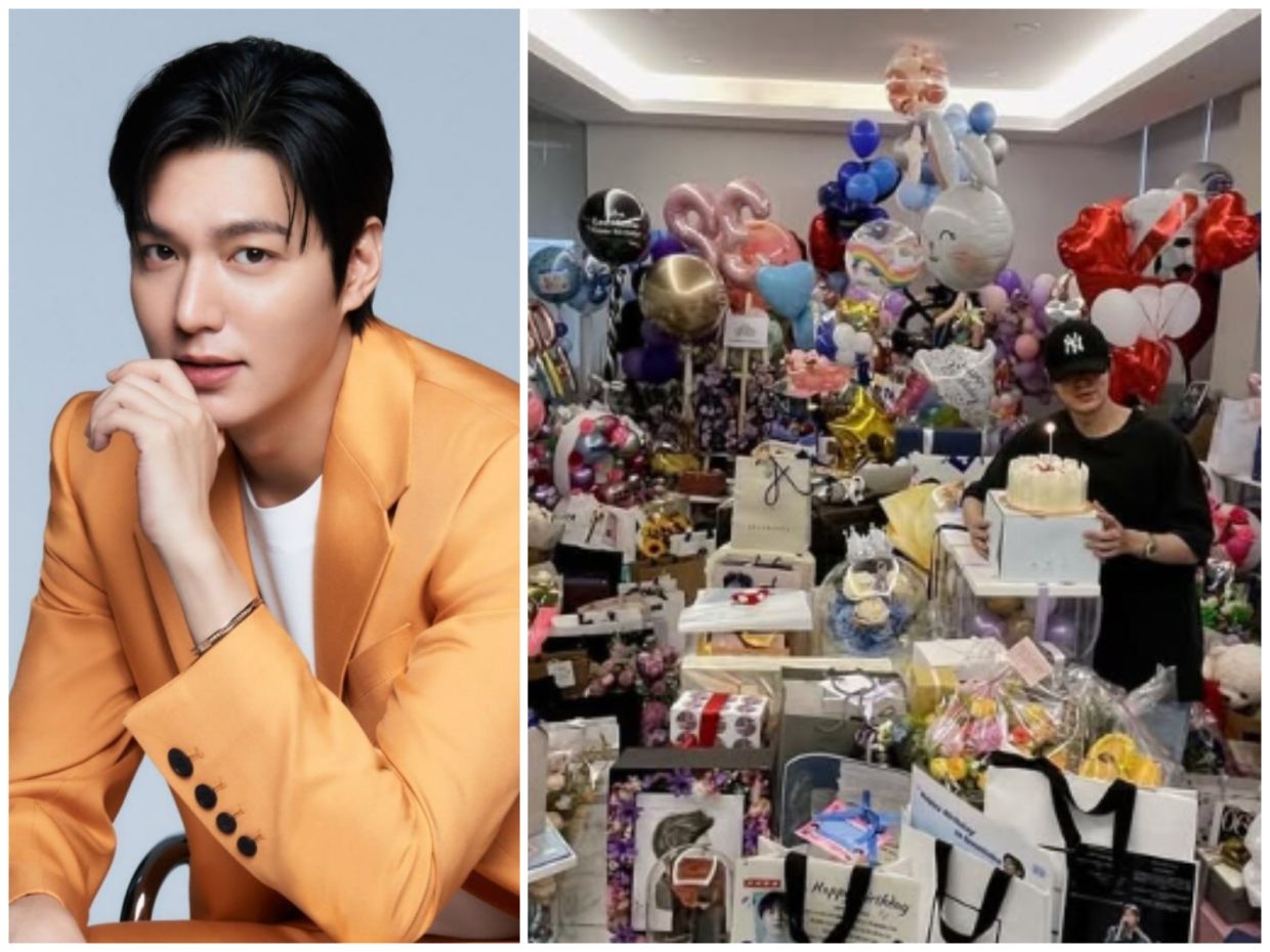 K-idol Lee Min-ho's fans fill room with gifts for his 38th birthday