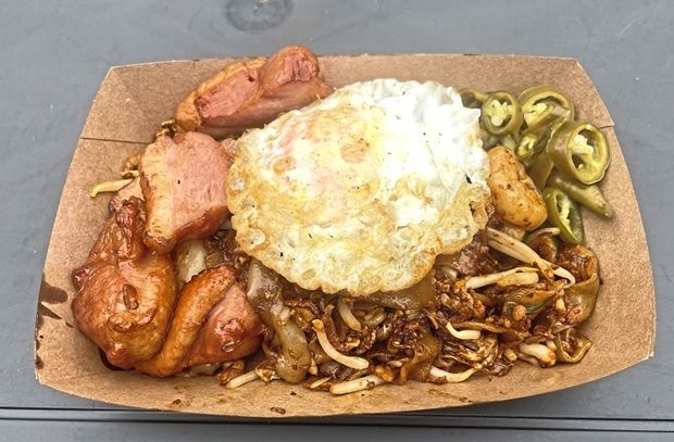 Creamy char kuey teow in TTDI