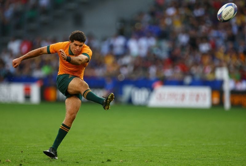 Rugby-Wallabies playmaker Donaldson released to face Lions after Beale injury