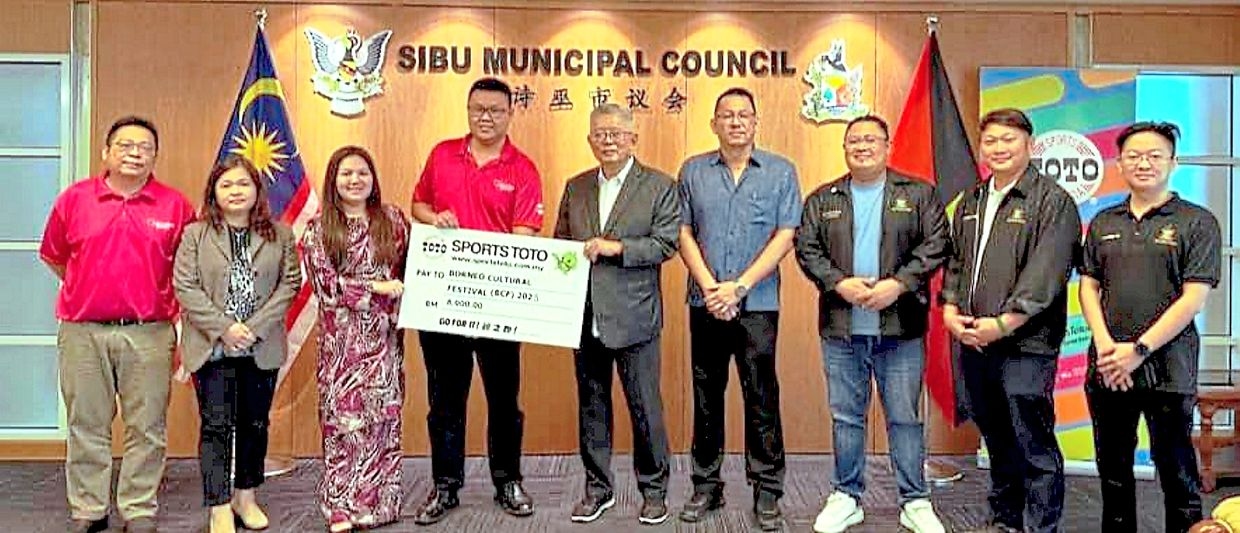 Firm donates RM8,000 for Borneo Cultural Fest in Sibu from July 3 to 12