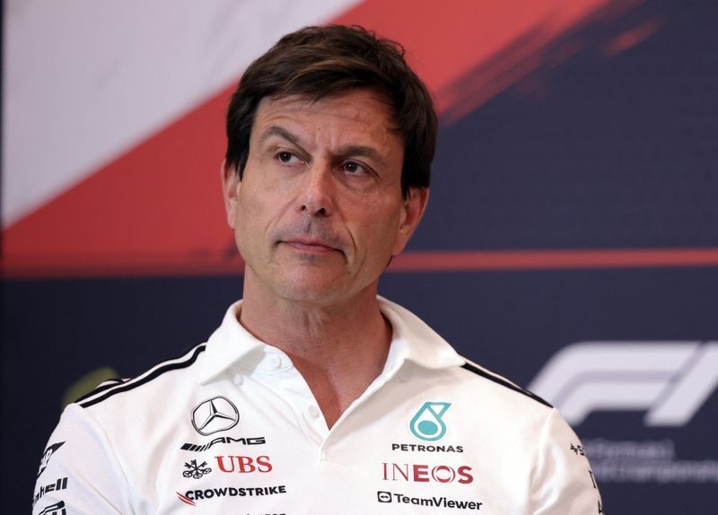 Motor racing-Fine teams for 'long shot' protests, says Wolff