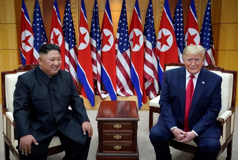 Trump says he will 'get the conflict solved with North Korea'
