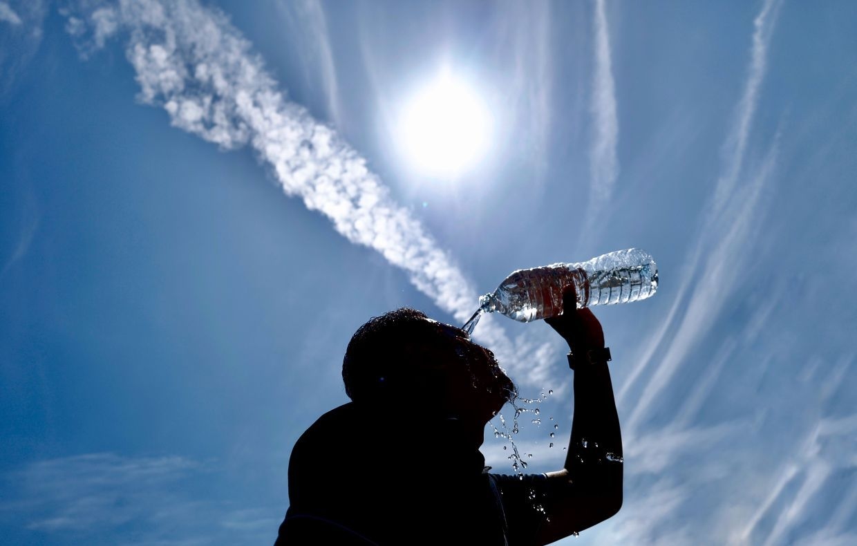 Hot and dry weather expected