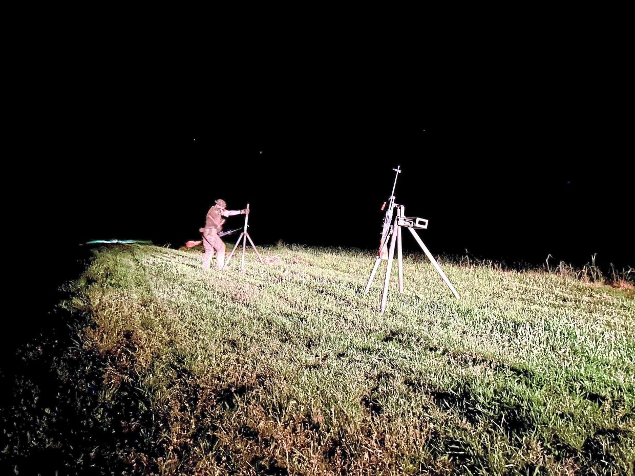 Fighting drones in the dark