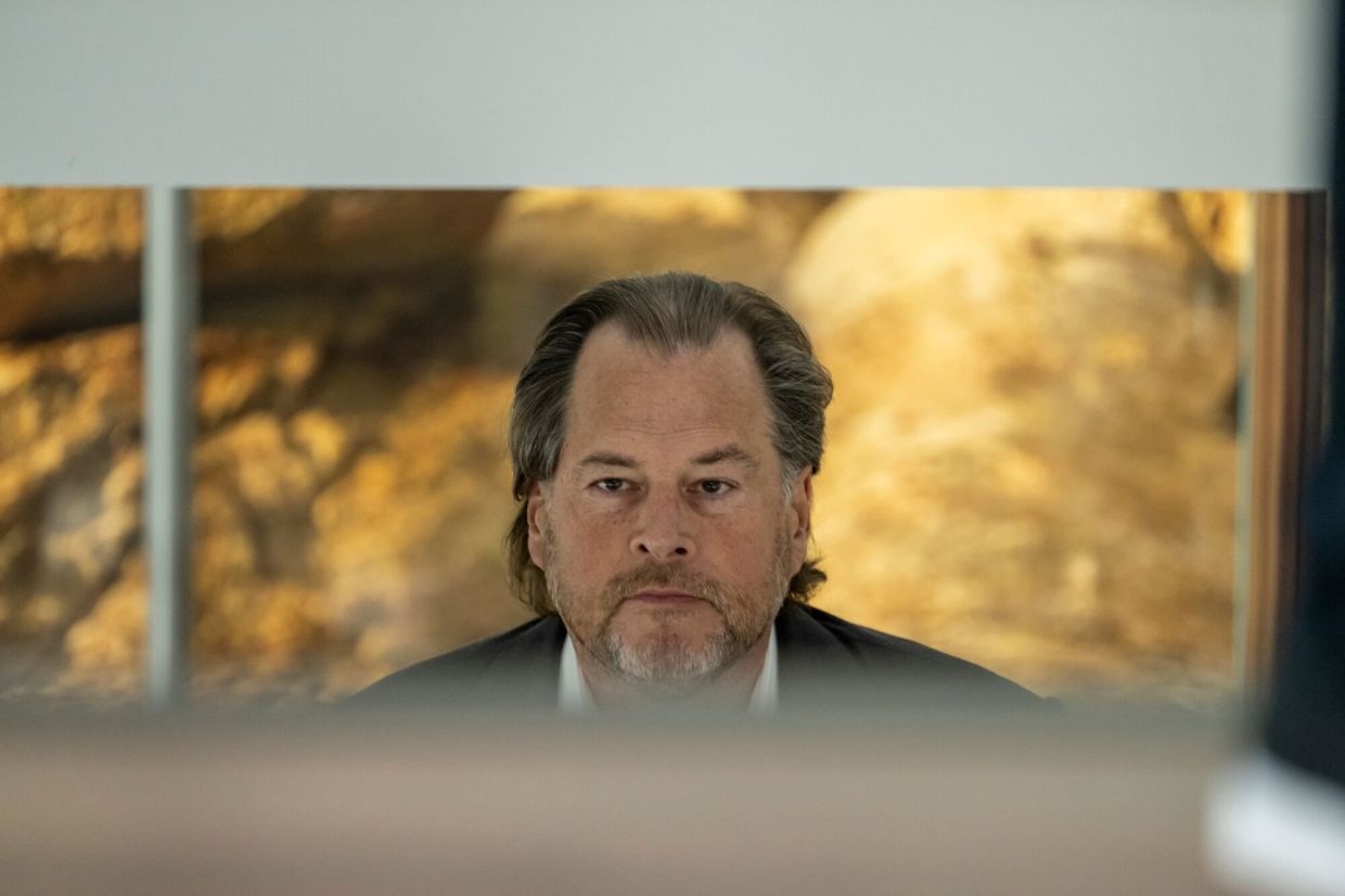 Marc Benioff says AI does 50% of Salesforce's work, calls himself the 'Taylor Swift of tech'