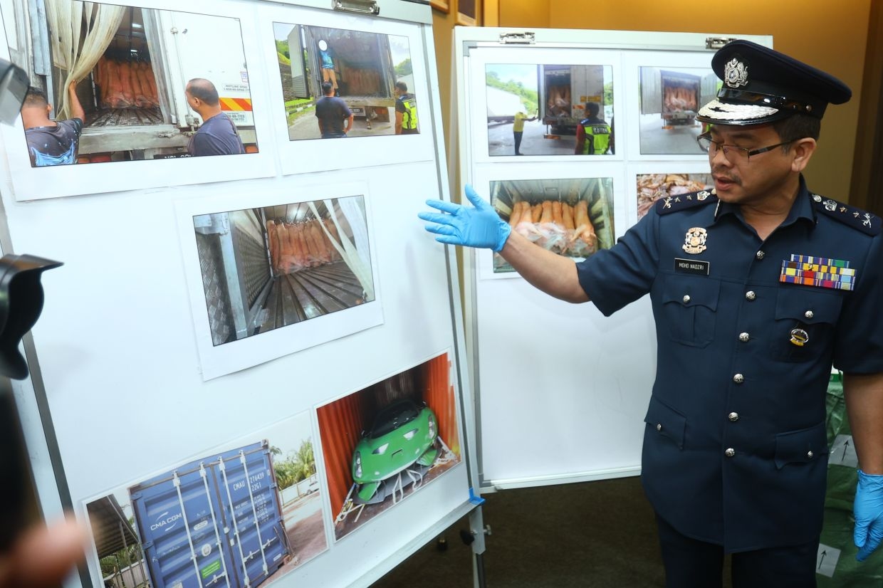 Perak Customs seizes luxury sports car worth RM6.4mil, including excise duties, imported without permit