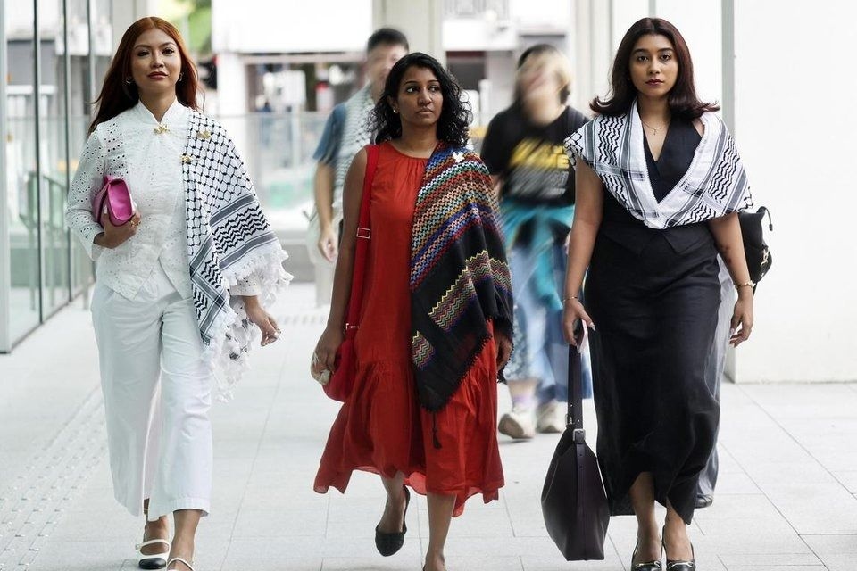Trial opens for three women who allegedly organised procession outside Istana in Singapore