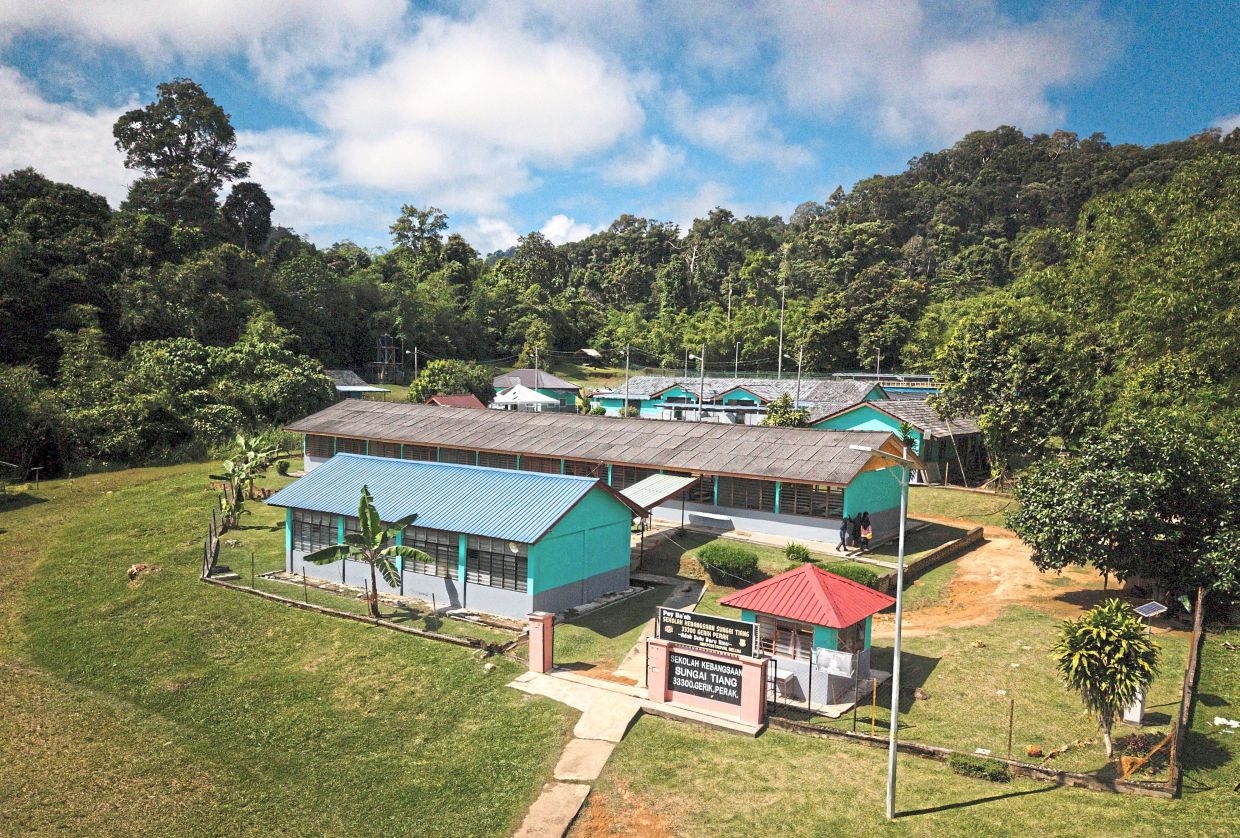 ABCs for village kids in heart of Gerik rainforest