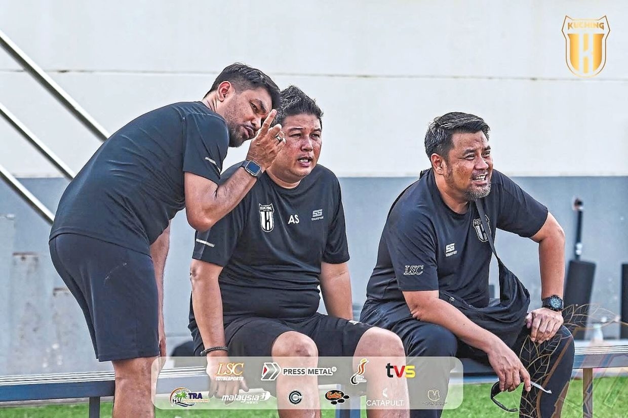 Aidil still roaring strong with Kuching