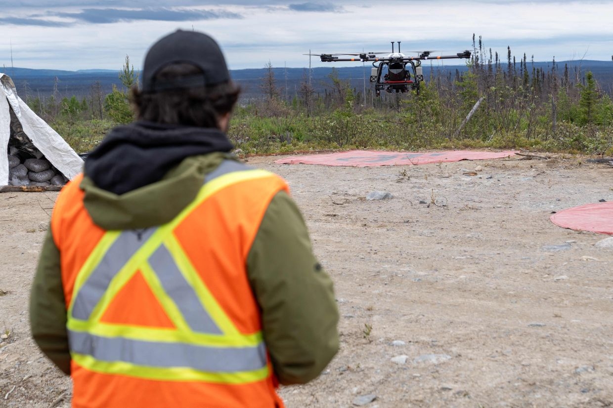 Canada turns to drones for reforestation after wildfires