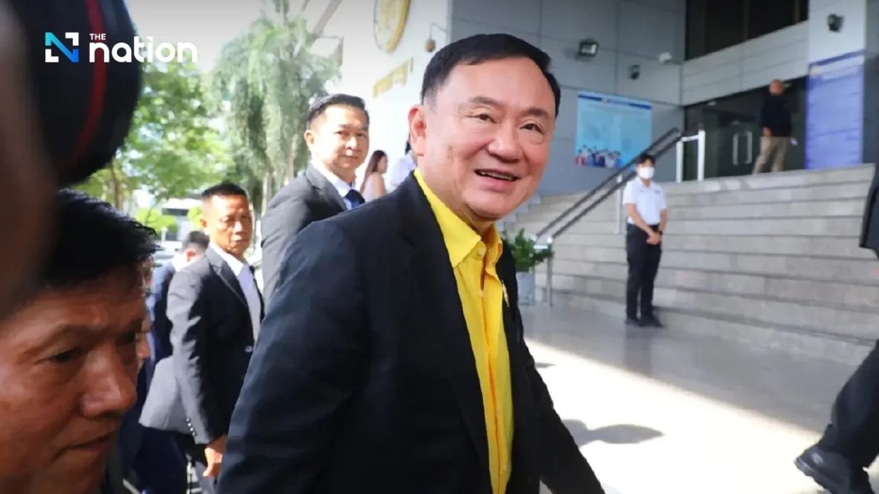 Thaksin attends second day of prosecution witness hearing in royal defamation case